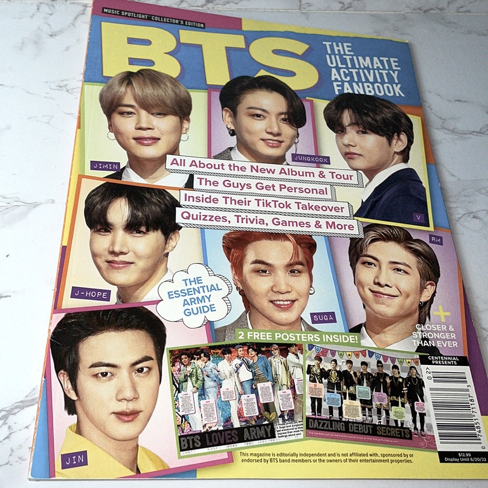 3 Bts Magazines - Ultimate Activity Fan Books With 6 Free Posters. Army 2025 View 6